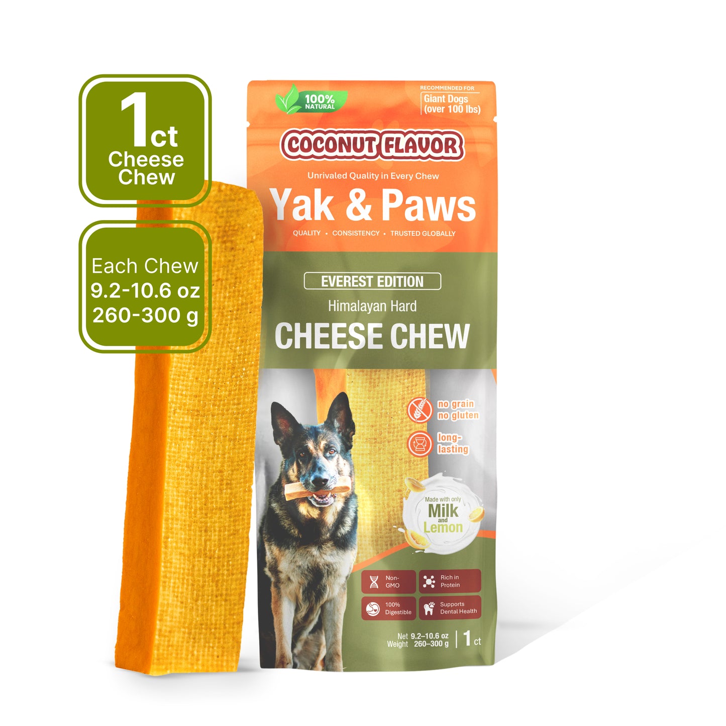 Coconut Flavored Dog Chew