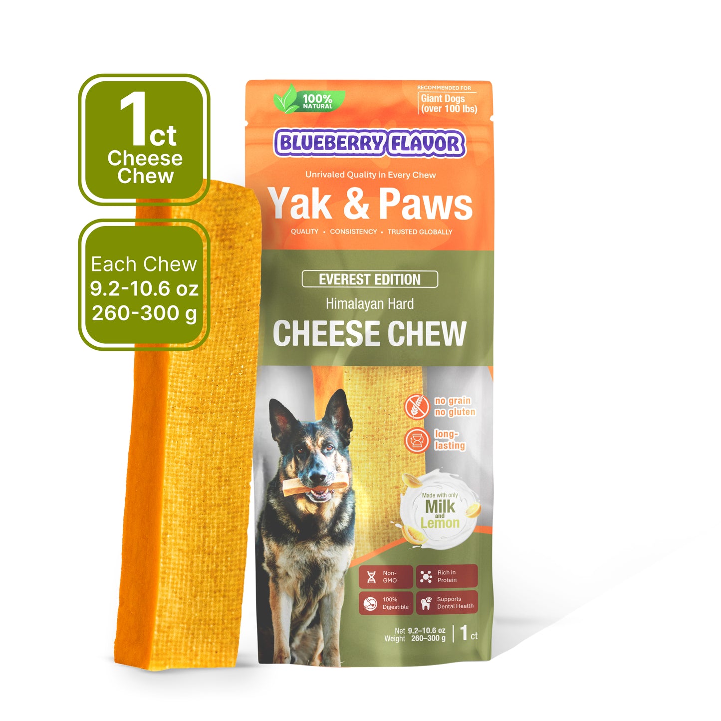 Blueberry Flavored Dog Chew