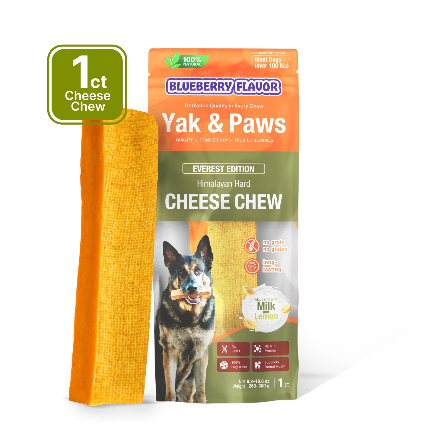 Blueberry Flavored Dog Chew