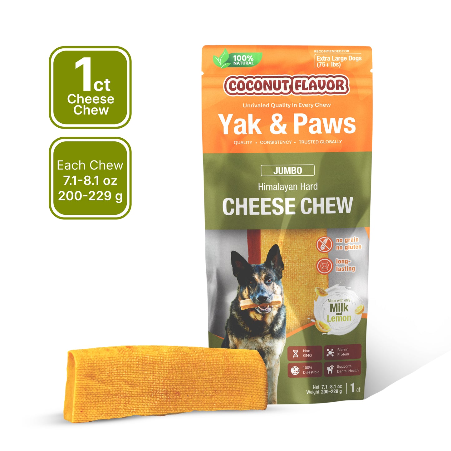 Coconut Flavored Dog Chew