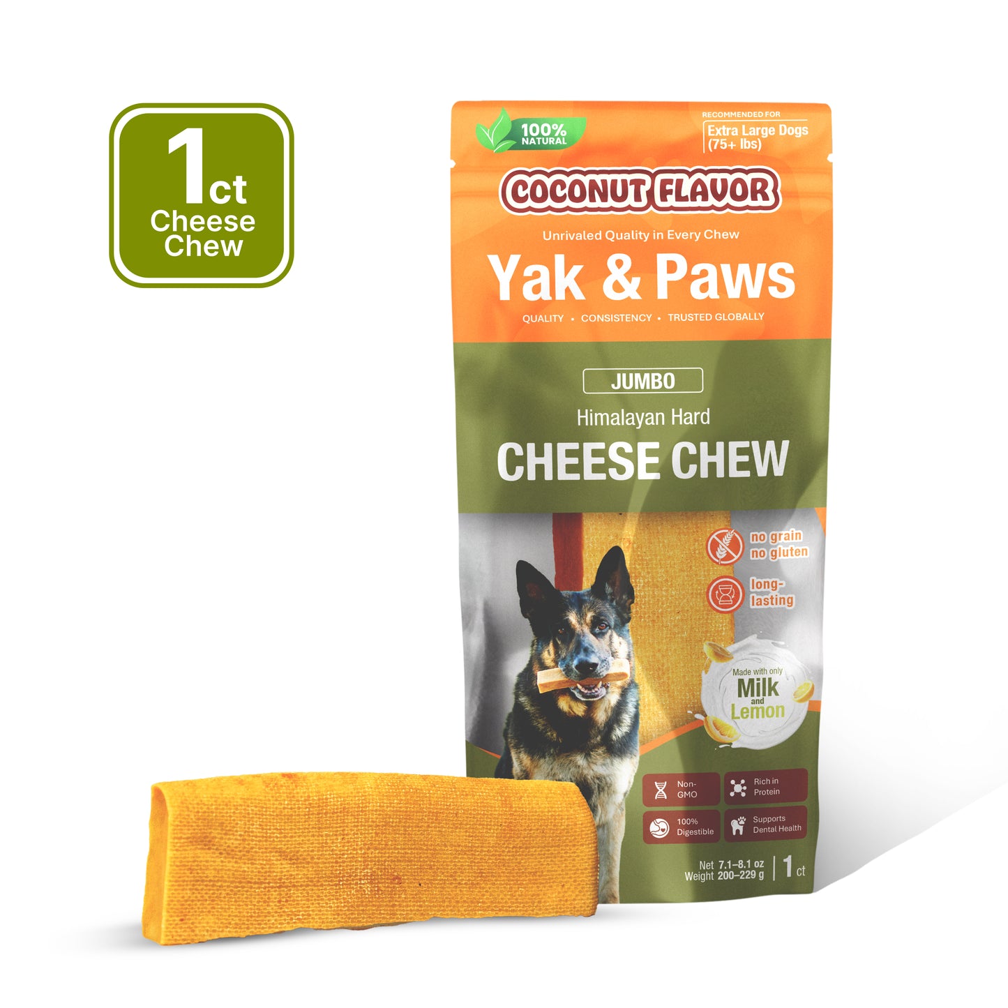 Coconut Flavored Dog Chew
