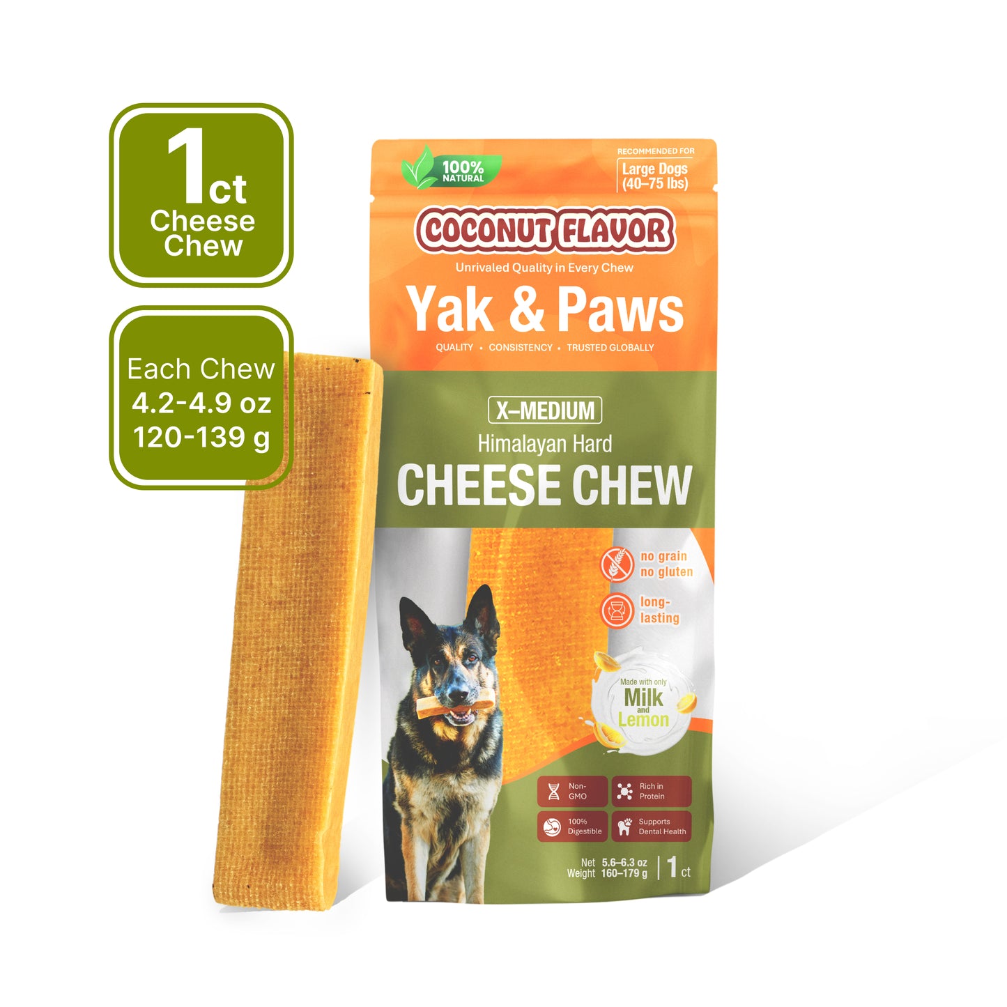 Coconut Flavored Dog Chew