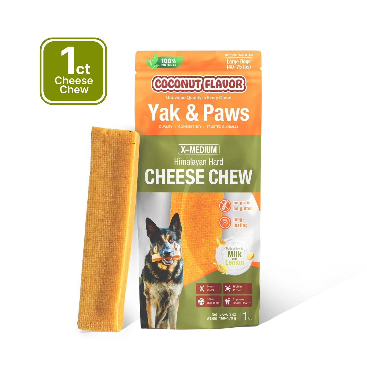 Coconut Flavored Dog Chew