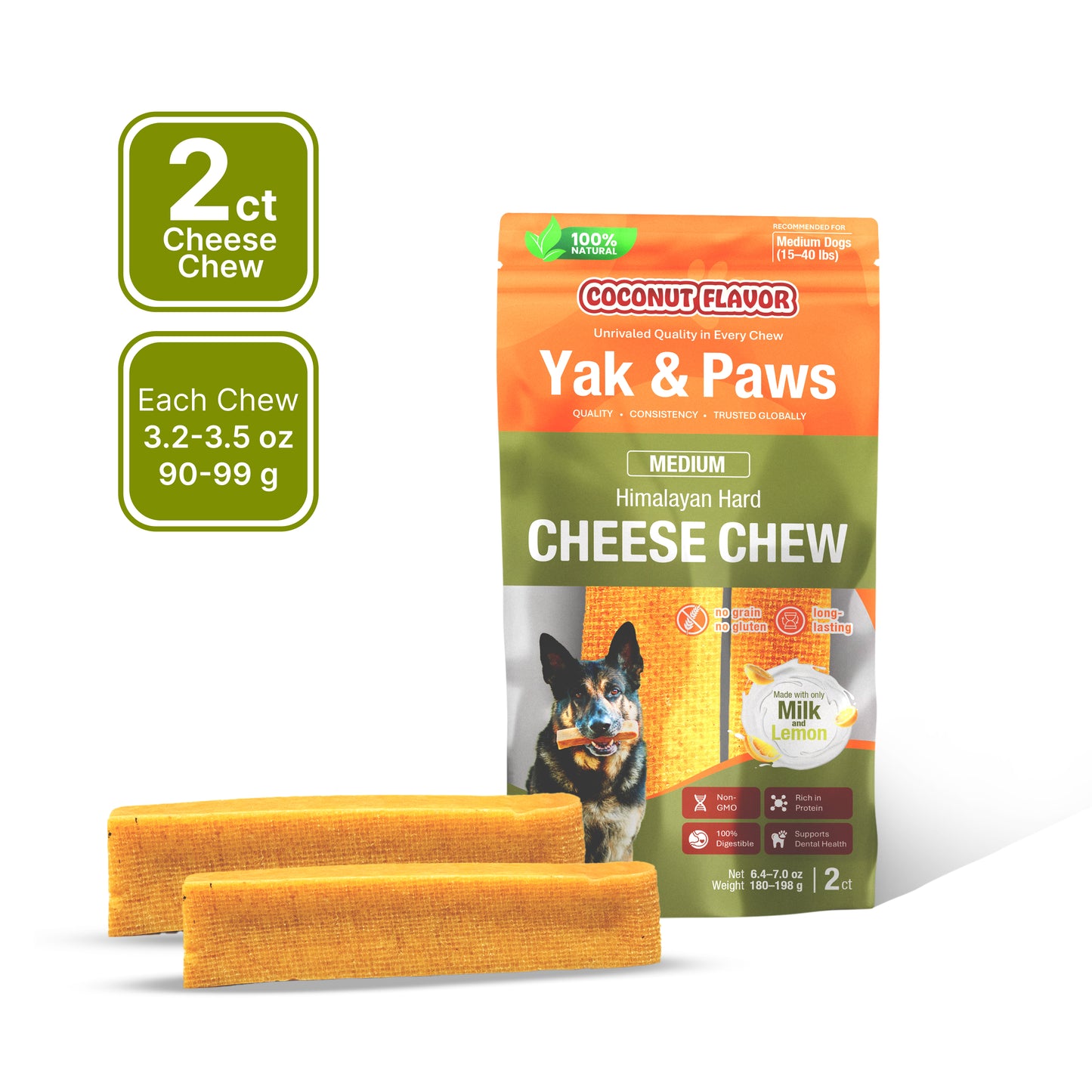 Coconut Flavored Dog Chew