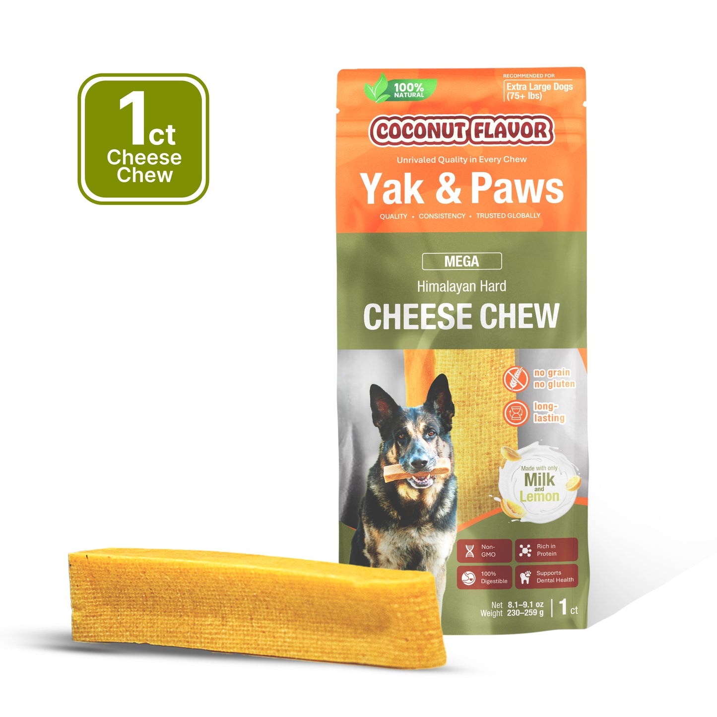 Coconut Flavored Dog Chew