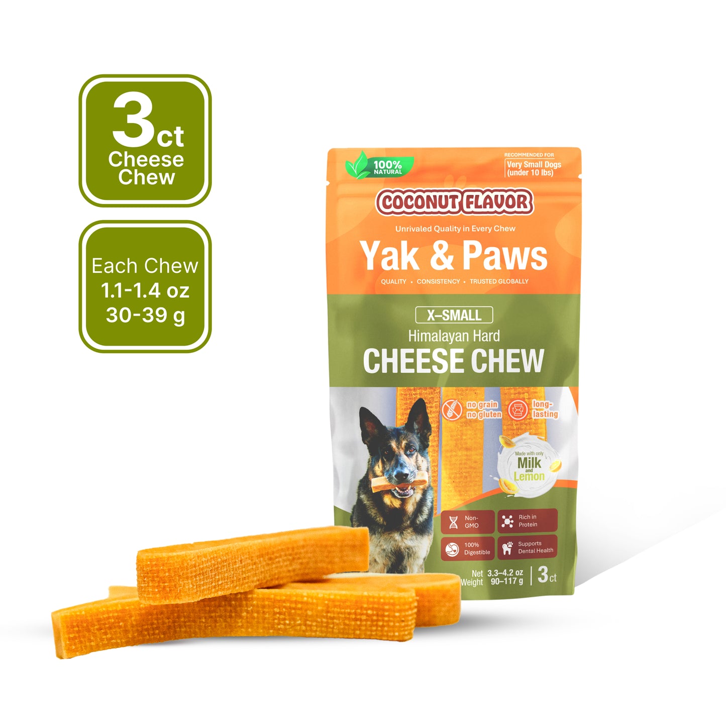Coconut Flavored Dog Chew